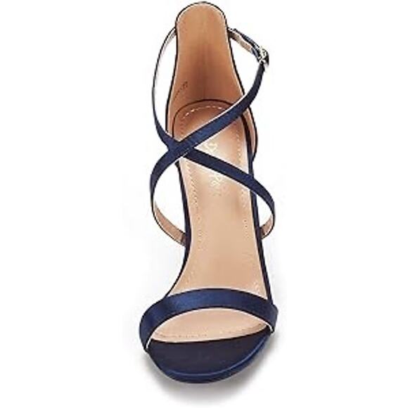 DREAM PAIRS Women's DOLCE Fashion Stilettos Open Toe Pump Heel Sandals SZ 9 - Picture 4 of 8